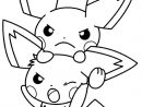 Coloriage Pokémon Pikachu Dessin Gratuit À Imprimer pour Coloriage Pikachu A Imprimer Gratuit