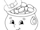 Coloriage Pot Or Au Chapeau Dessin Anime Dessin St Patrick concernant Coloriage Chapeau