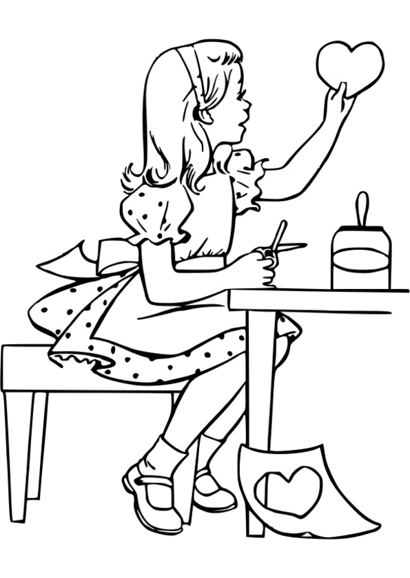 Coloriage Pour Fille De 7 Ans concernant Dessin Pour Bapteme Fille