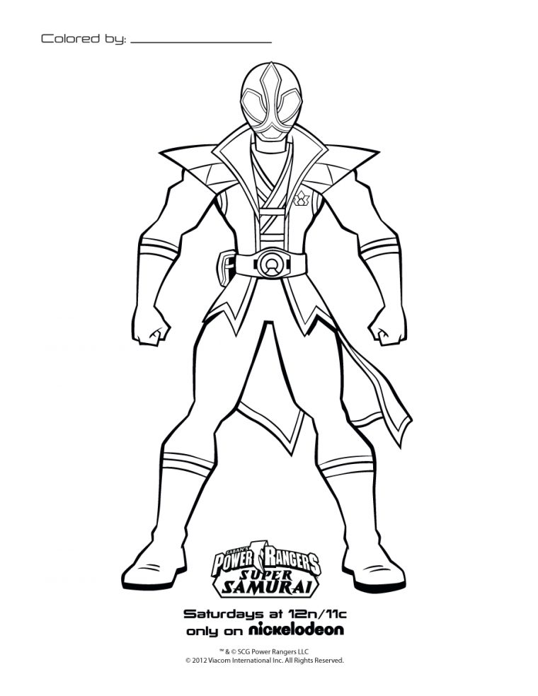 Coloriage Power Rangers #49989 (Super-Héros) – Album De à Coloriages Power Rangers