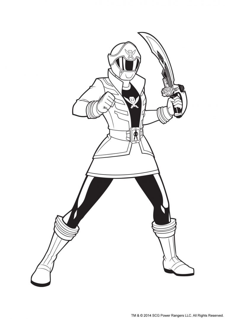 Coloriage Power Rangers Jaune 2 – Coloriage Power Rangers pour Coloriages Power Rangers