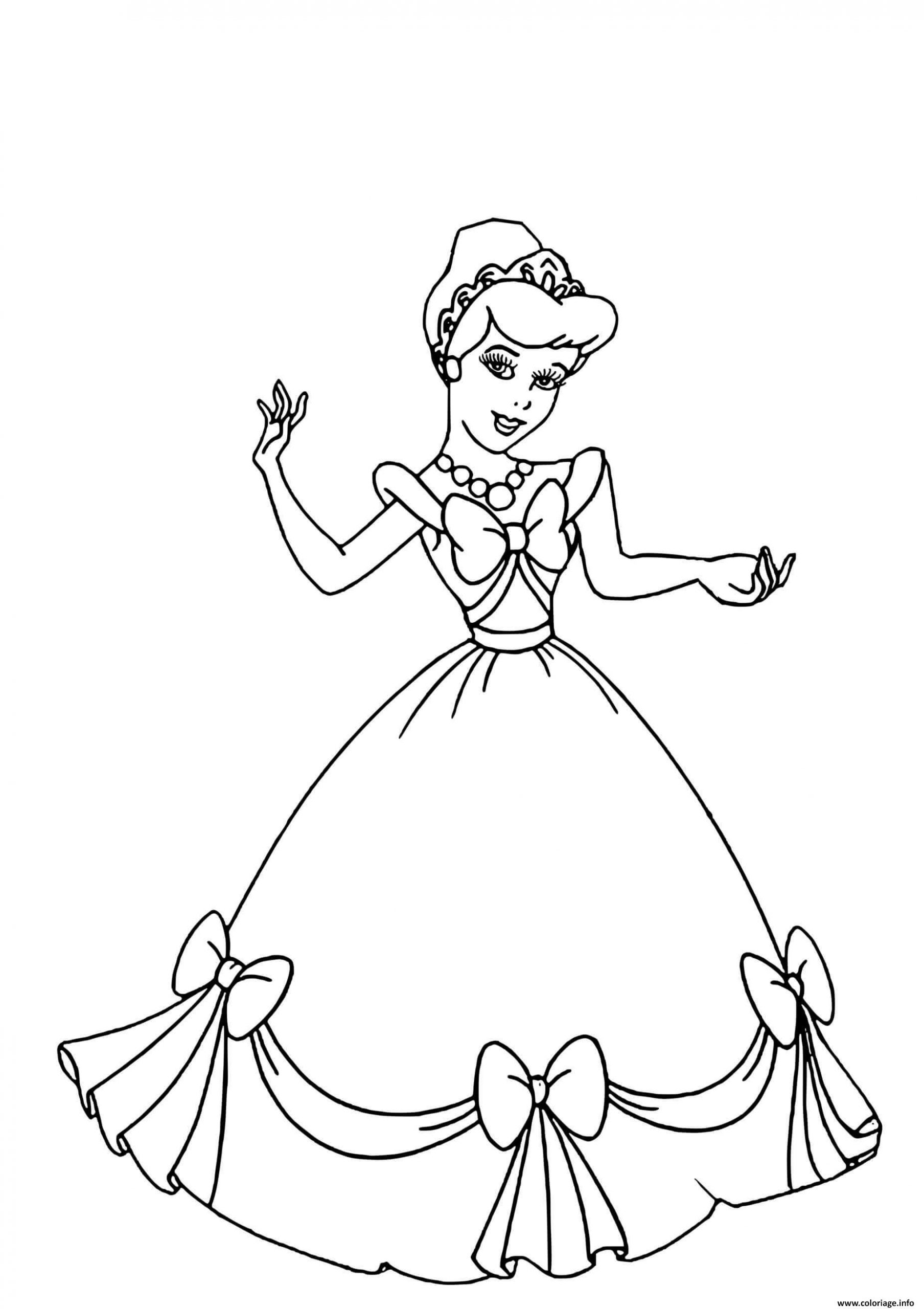 Coloriage Princesse Aurore Quand Elle Etait Une Petite à Coloriage À Imprimer Princesse Disney 