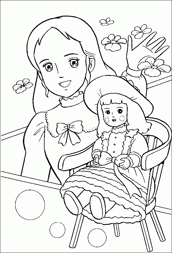 Coloriage Princesse Sarah 3 pour Jeux De Princesse Sarah 