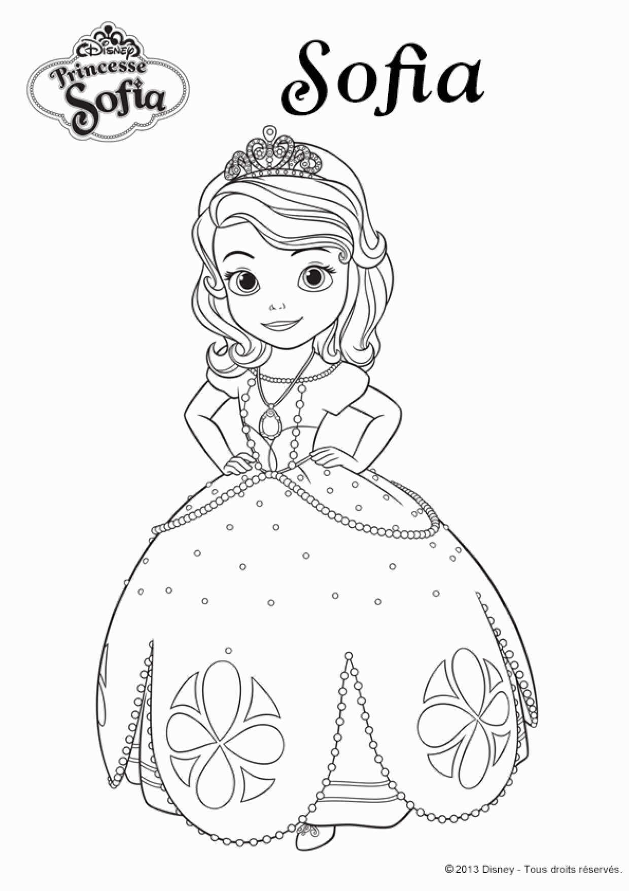 Coloriage Princesse » Vacances - Guide Voyage intérieur Coloriage Princesses