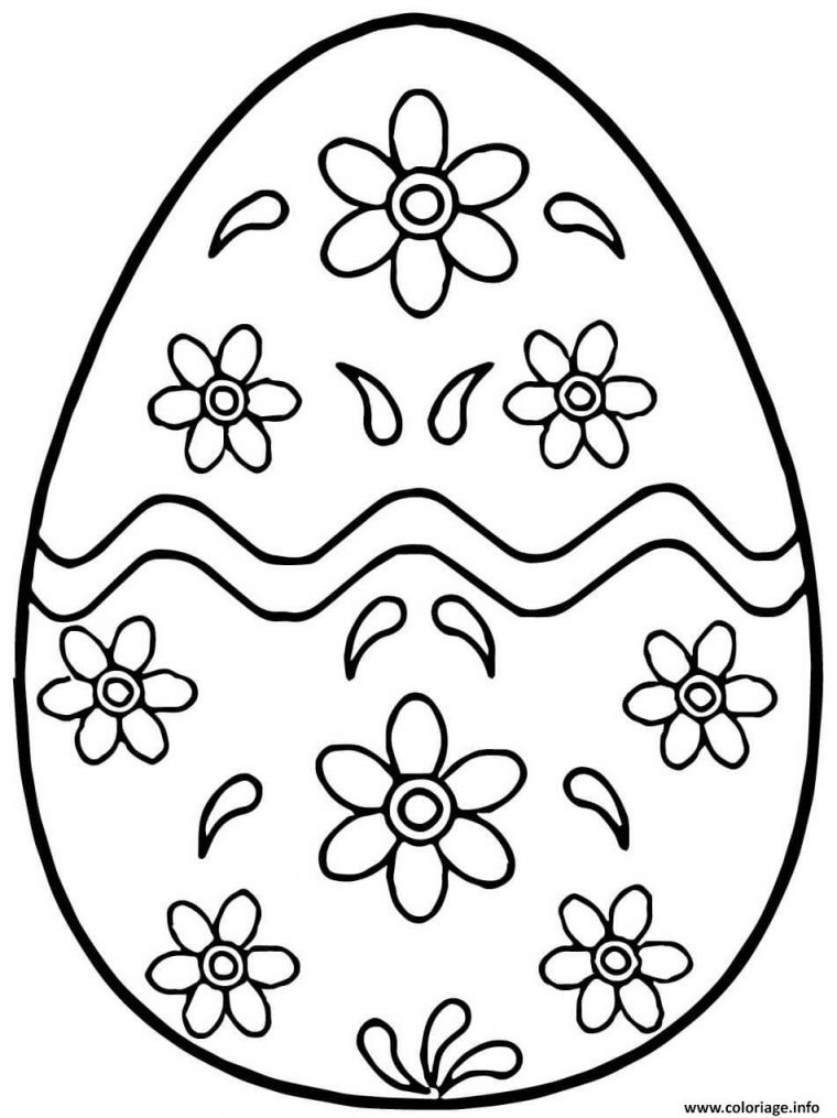 Coloriage Pysanky Ukrainian Oeuf De Paques 3 Dessin Oeuf à Dessin De Paque