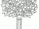 Coloriage Rose 18 - Coloriage En Ligne Gratuit Pour Enfant intérieur Coloriage De Fleurs À Imprimer Gratuit