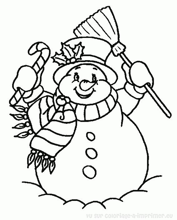 Coloriage Saison Hiver Gratuit À Imprimer intérieur Dessin De Noel A Imprimer Gratuit 