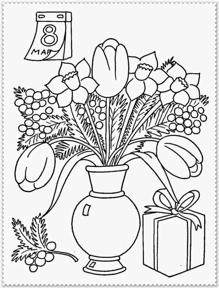 Coloriage Saison Printemps #164888 (Nature) – Album De intérieur Coloriage De Printemps