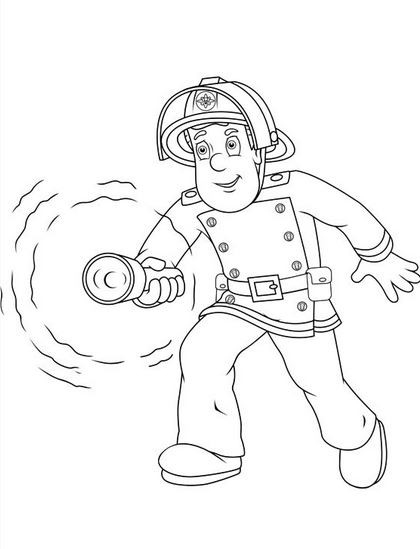 Coloriage Sam Le Pompier Gratuit À Imprimer Liste 40 À 60 pour Coloriage Sam Le Pompier À Imprimer Gratuit