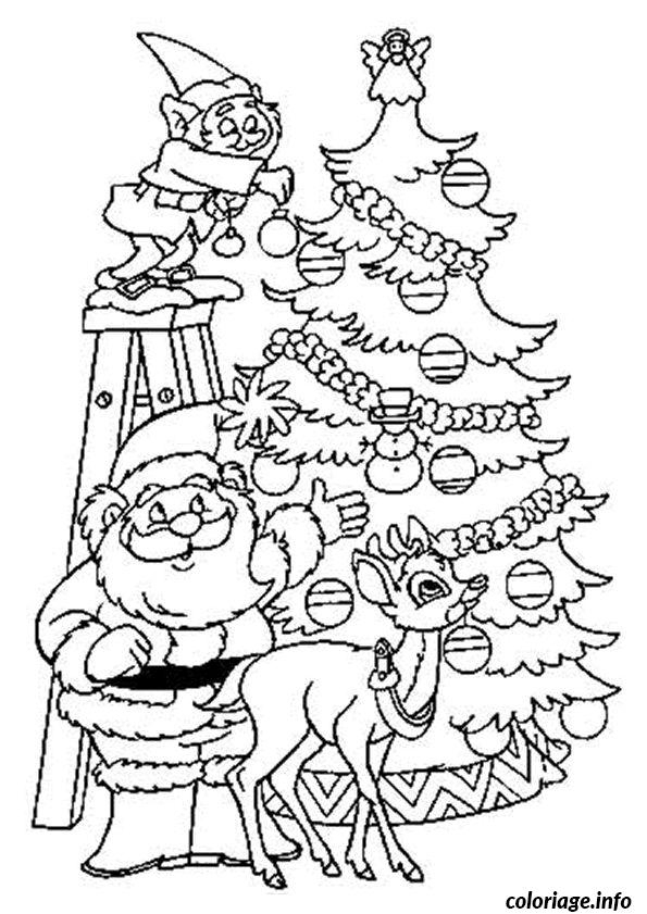 Coloriage Sapin De Noel Lutins Dessin Sapin Noel À Imprimer dedans Coloriage De Noel À Imprimer Gratuit 