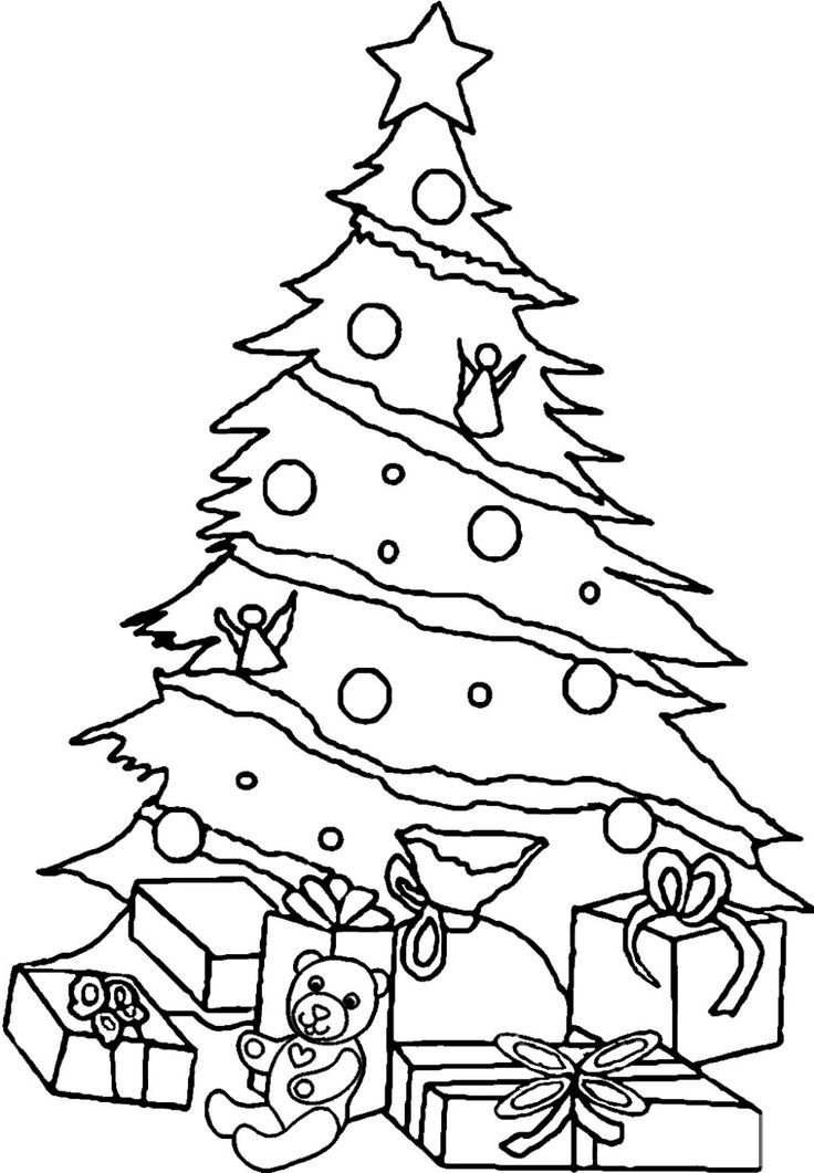 Coloriage Sapin Noel  Hotel De Nice  Christmas Coloring tout Dessin D Un Sapin De Noel 