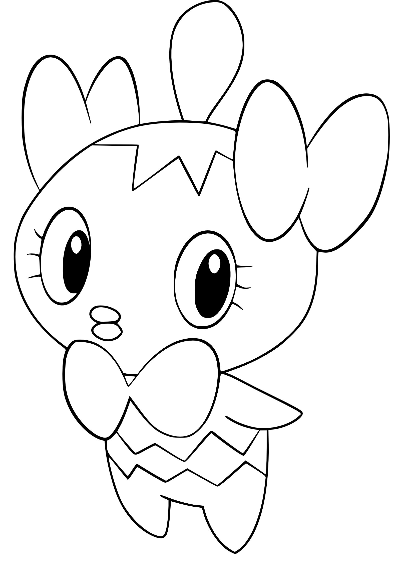 Coloriage Scrutella Pokemon À Imprimer pour Pokemon Coloriages 