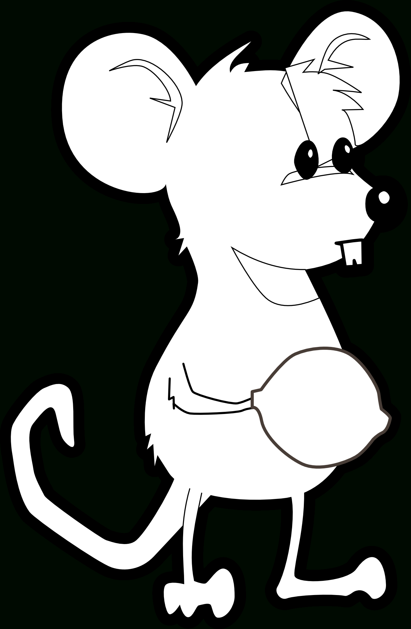 Coloriage Souris #14079 (Animaux) - Album De Coloriages dedans Dessin De Sourie 