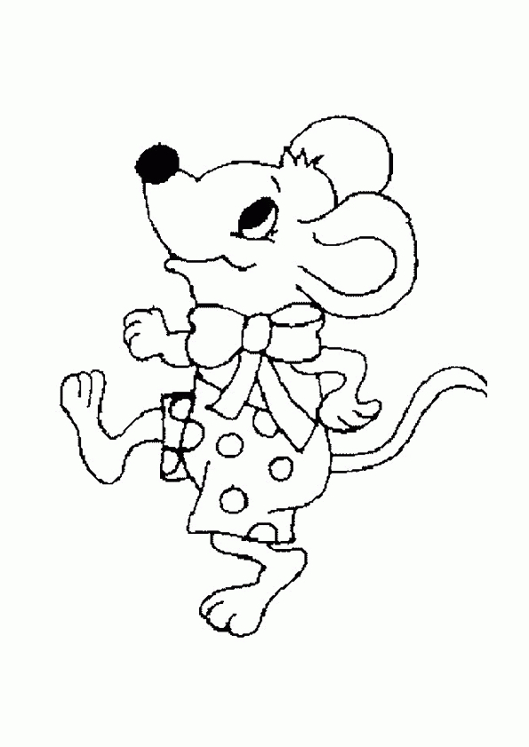 Coloriage Souris Danse Sur Hugolescargot dedans Coloriage Souris