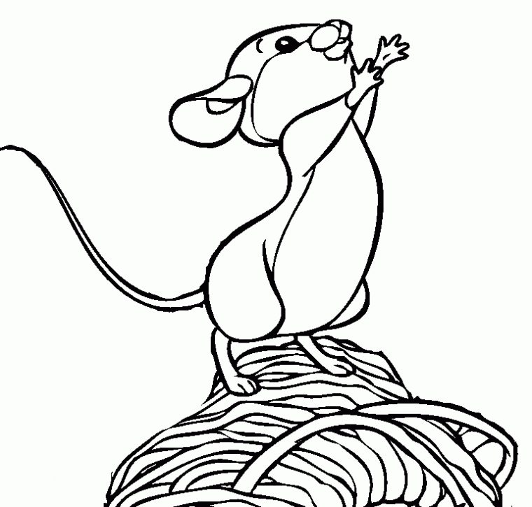 Coloriage Souris – Page 8 destiné Coloriage Souris