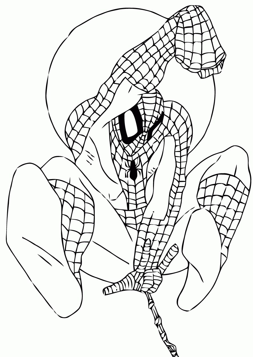 Coloriage Spiderman À Imprimer Pour Les Enfants - Cp24537 encequiconcerne Coloriage Spiderman À Imprimer Gratuit 