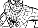 Coloriage Spiderman Facile À Découper à Le Dessin Animé De Spiderman