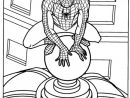 Coloriage Spiderman Le Toit De La Maison Dessin Gratuit À avec Le Dessin Animé De Spiderman