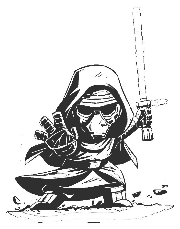 Coloriage Star Wars  20 Images À Imprimer Gratuitement pour Dessin Star Wars A Imprimer Gratuit 