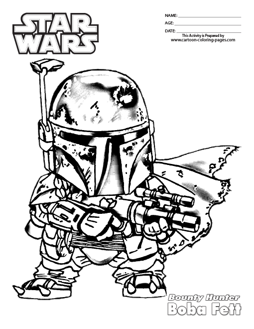 Coloriage Star Wars #70865 (Films) - Album De Coloriages à Stars Wars Dessin 