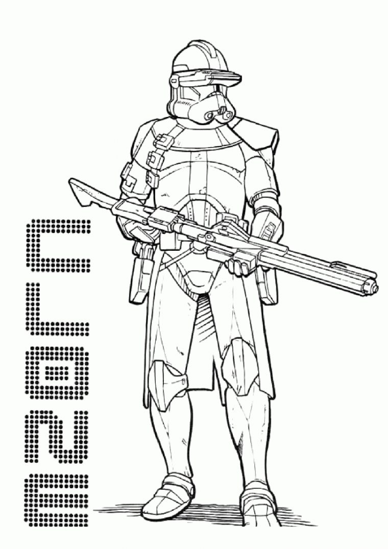 Coloriage Star Wars À Imprimer à Coloriage Gratuit À Imprimer Star Wars