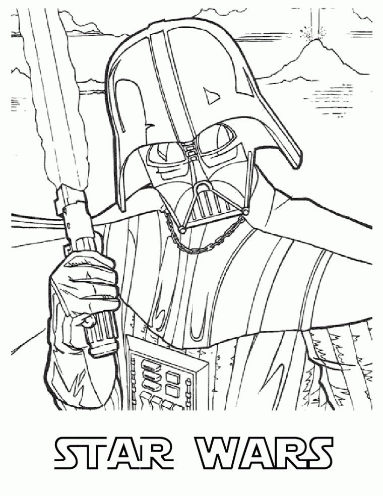 Coloriage Star Wars À Imprimer Pour Les Enfants – Cp24742 dedans Dessin Star Wars A Imprimer Gratuit