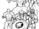 Coloriage Super Héros Marvel #79612 (Super-Héros) - Album intérieur Coloriage De Super Heros