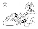Coloriage Super Mario Kart À Imprimer encequiconcerne Dessin A Imprimer Mario