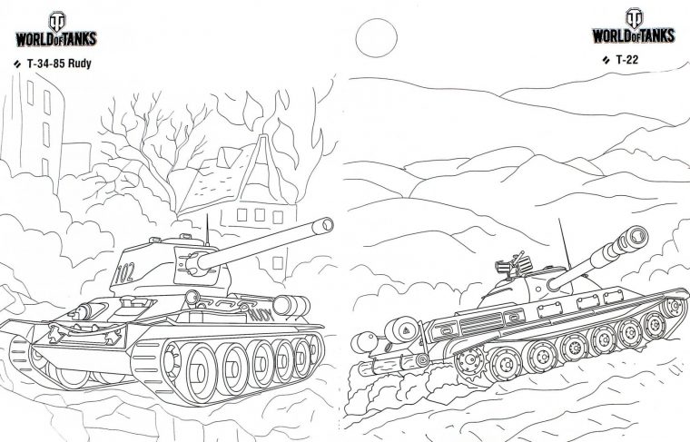 Coloriage Tanks – 100 Coloriages Pour Garçons concernant Coloriage Tank