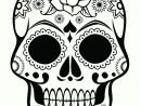 Coloriage Tête De Mort Mexicaine : 20 Dessins À Imprimer encequiconcerne Coloriage Tete
