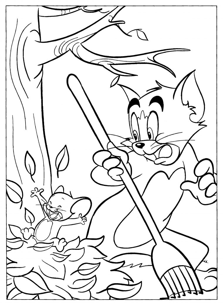 Coloriage Tom Et Jerry #24194 (Dessins Animés) – Album De pour Dessin De Tom Et Jerry