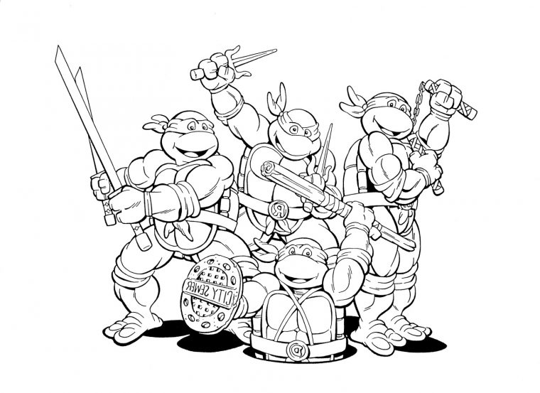 Coloriage Tortue Ninja Unique Photos Tortues Ninja 104 intérieur Dessin Tortues Ninja