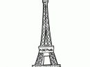Coloriage Tour Eiffel À Colorier - Dessin À Imprimer avec Coloriage Tour Eiffel