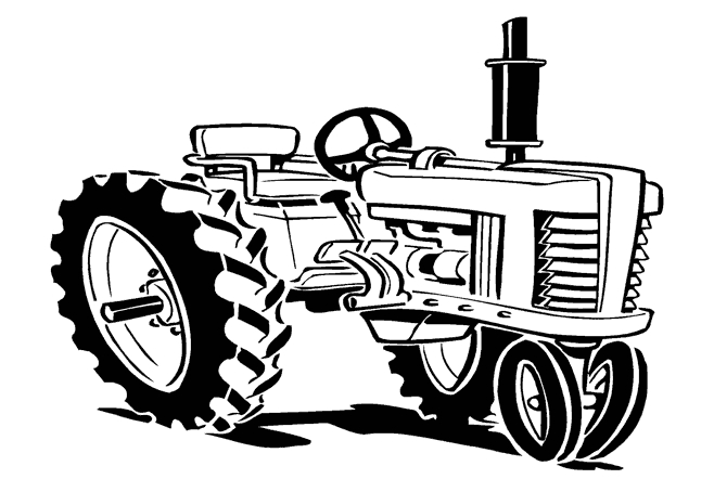 Coloriage Tracteur #141994 (Transport) - Album De Coloriages concernant Dessin Animé Avec Tracteur