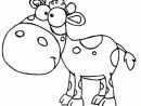 Coloriage Vache Animaux De La Ferme Rigolo Dessin Animaux pour Dessin De La Vache