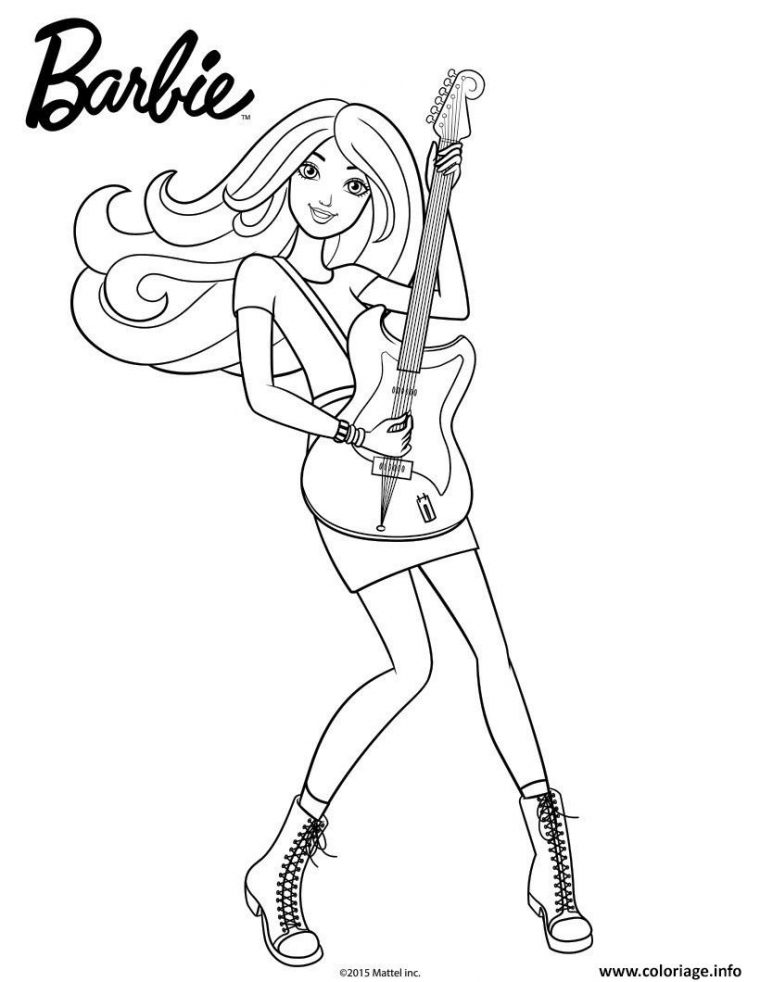 Coloriage Voiture Barbie  Coloriages Gratuits A Imprimer tout Coloriage Barbie Gratuit