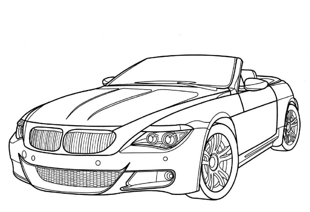 Coloriage Voiture Sport  Tuning #147015 (Transport concernant Coloriage De Voiture De Sport 