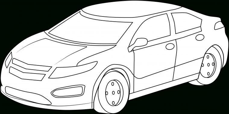 Coloriage Voiture Sport  Tuning #147065 (Transport concernant Dessin De Voiture Tuning