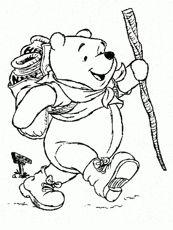 Coloriage Winnie L-Ourson 78 serapportantà Coloriage Winni L Ourson 