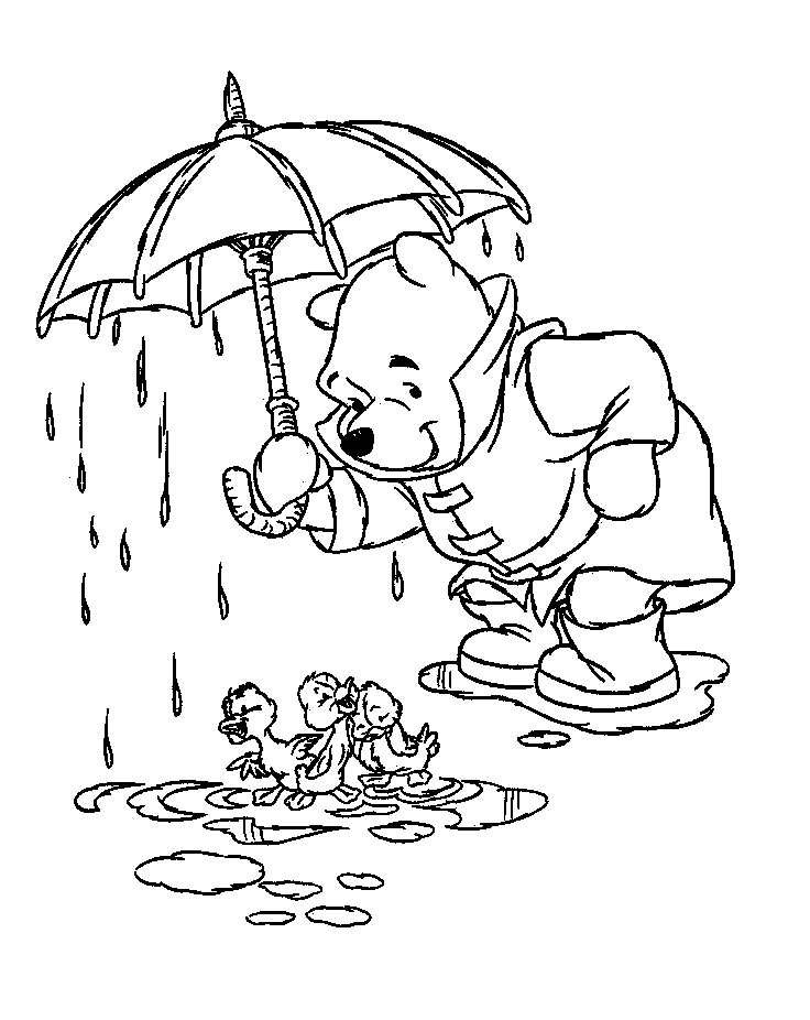 Coloriage Winnie L&amp;#039;Ourson #28662 (Films D&amp;#039;Animation intérieur Coloriage Winni L Ourson 