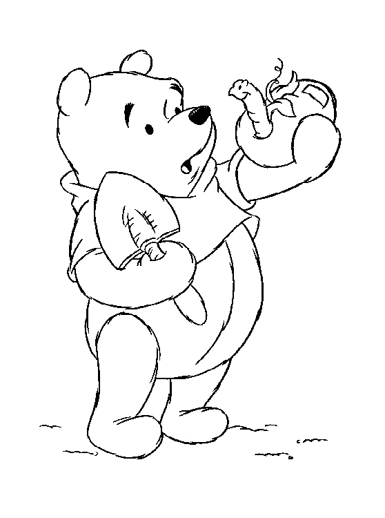 Coloriage Winnie L&amp;#039;Ourson #28796 (Films D&amp;#039;Animation destiné Dessin Winni L Ourson 