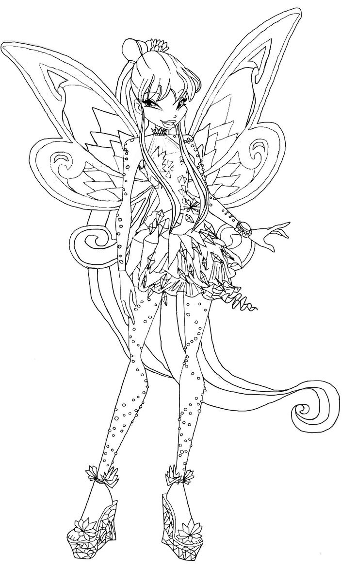 Coloriage Winx Musa Tynix  Desenhos Para Colorir encequiconcerne Coloriage De Winx À Imprimer 