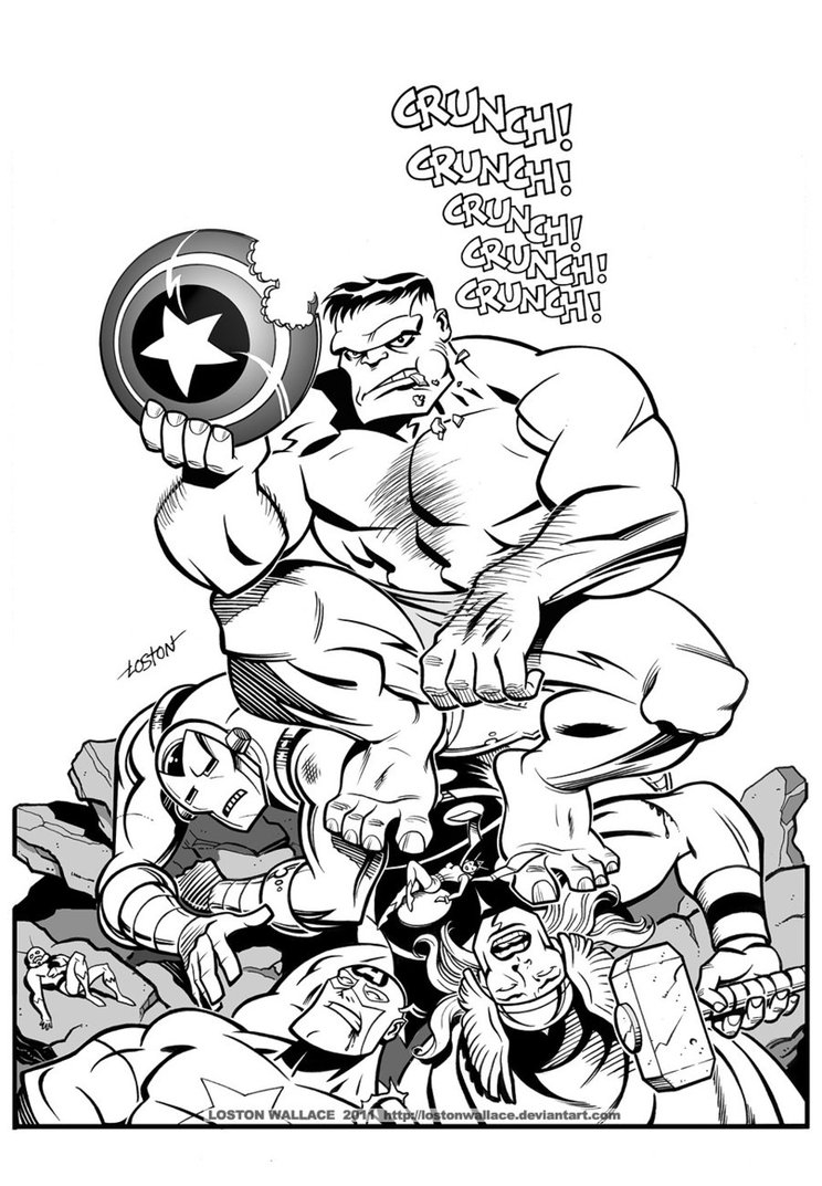 Coloriages À Imprimer : Avengers, Numéro : 469798 avec Coloriage De Avengers