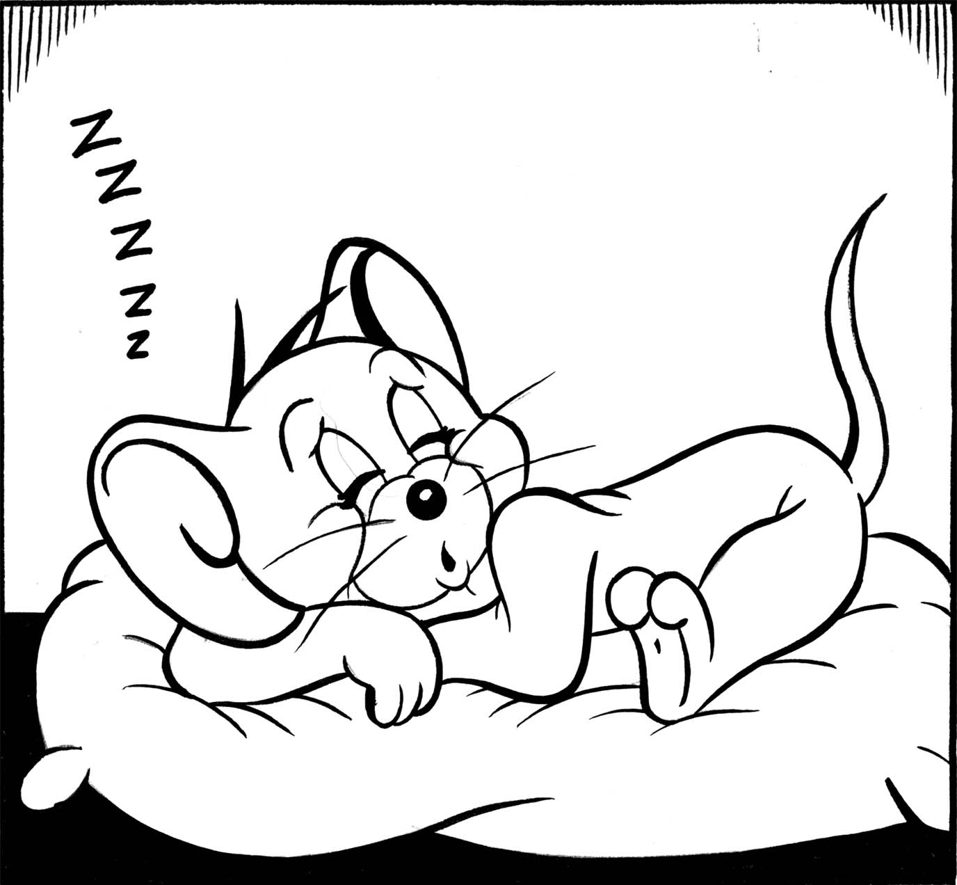 Coloriages A Imprimer : Coloriage Tom Et Jerry serapportantà Dessin De Tom Et Jerry 