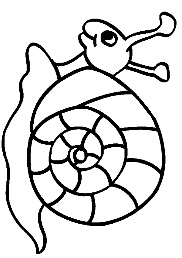 Coloriages À Imprimer : Escargot, Numéro : 613614 tout Dessin Escargot 