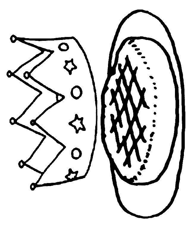 Coloriages À Imprimer : Galette Des Rois, Numéro : 4179 intérieur Dessin De Galette 