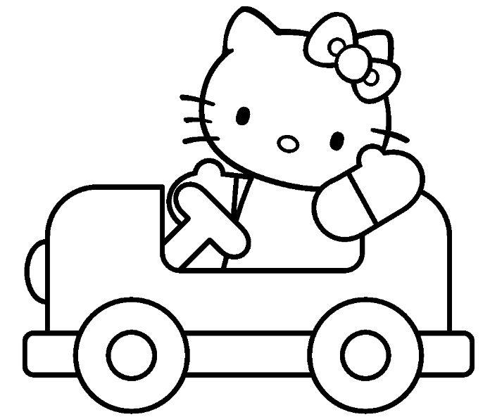 Coloriages À Imprimer : Hello Kitty, Numéro : 61217 avec Coloriages Hello Kitty À Imprimer