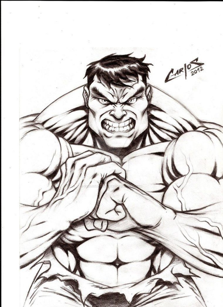 Coloriages À Imprimer : Hulk, Numéro : 9Caddcba concernant Coloriage Hulk