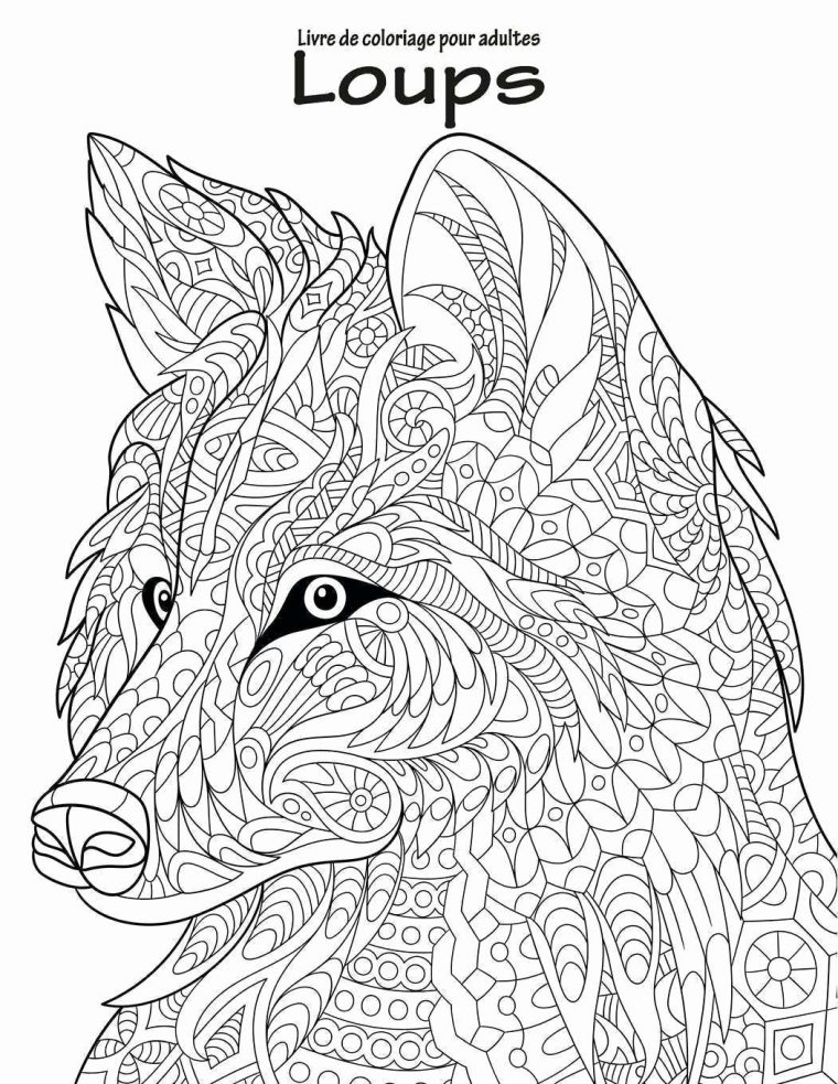 Coloriages À Imprimer : Loup, Numéro : B45Ec8F8 tout Coloriage Tigre À Imprimer