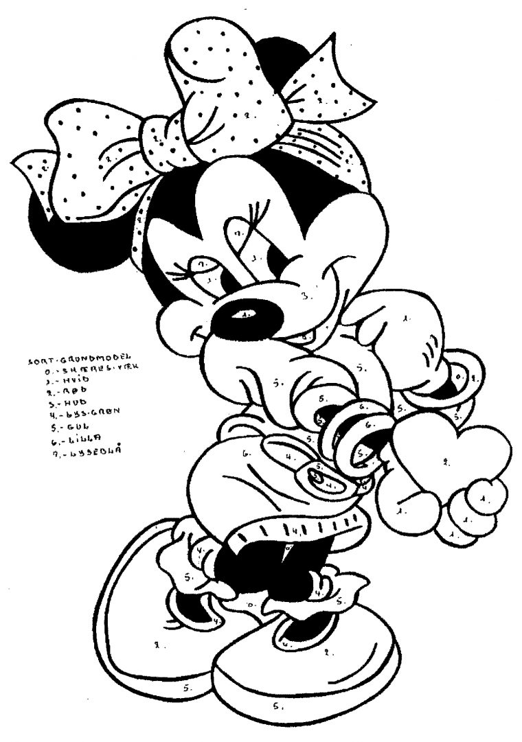 Coloriages À Imprimer : Minnie Mouse, Numéro : 146864 concernant Coloriage Minnie À Imprimer Gratuit